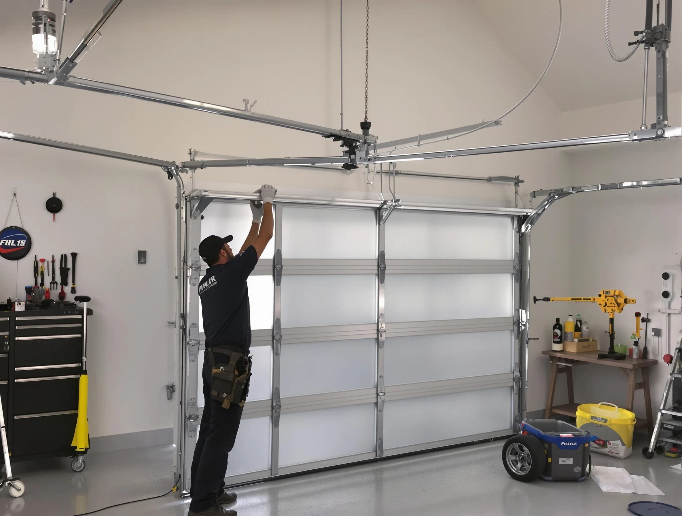 Carnot-Moon Garage Door Repair certified team performing precision garage door installation in Carnot-Moon