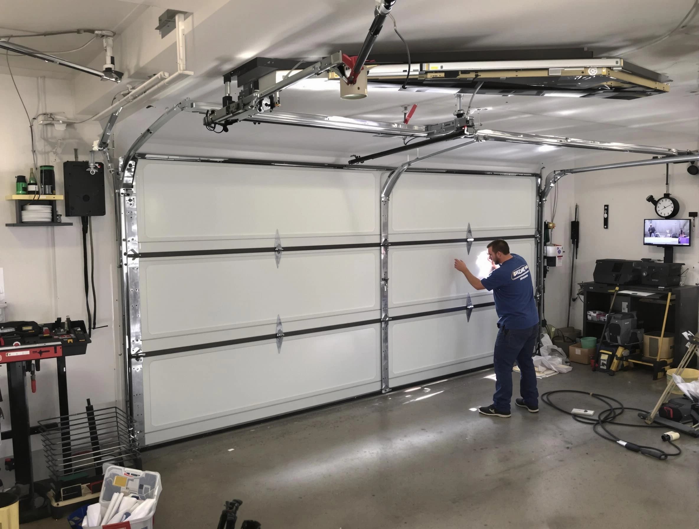 Professional garage door repair service by Carnot-Moon Garage Door Repair in Carnot-Moon