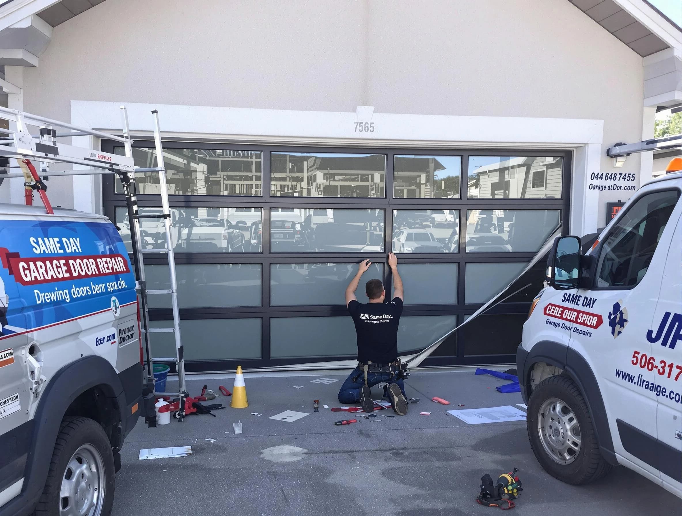 Carnot-Moon Garage Door Repair providing same-day garage door repair in Carnot-Moon
