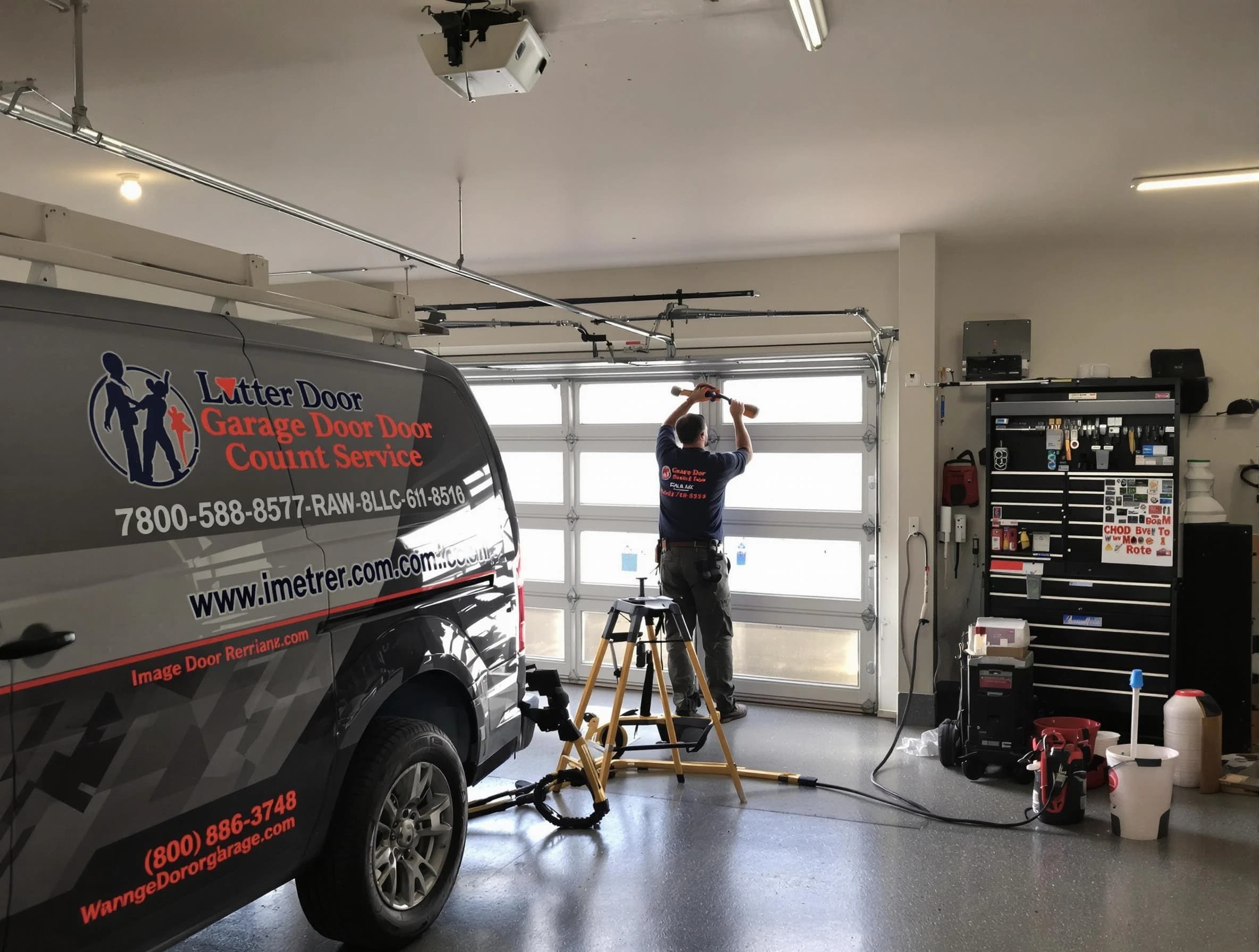 Carnot-Moon Garage Door Repair rapid response team performing same-day repair in Carnot-Moon