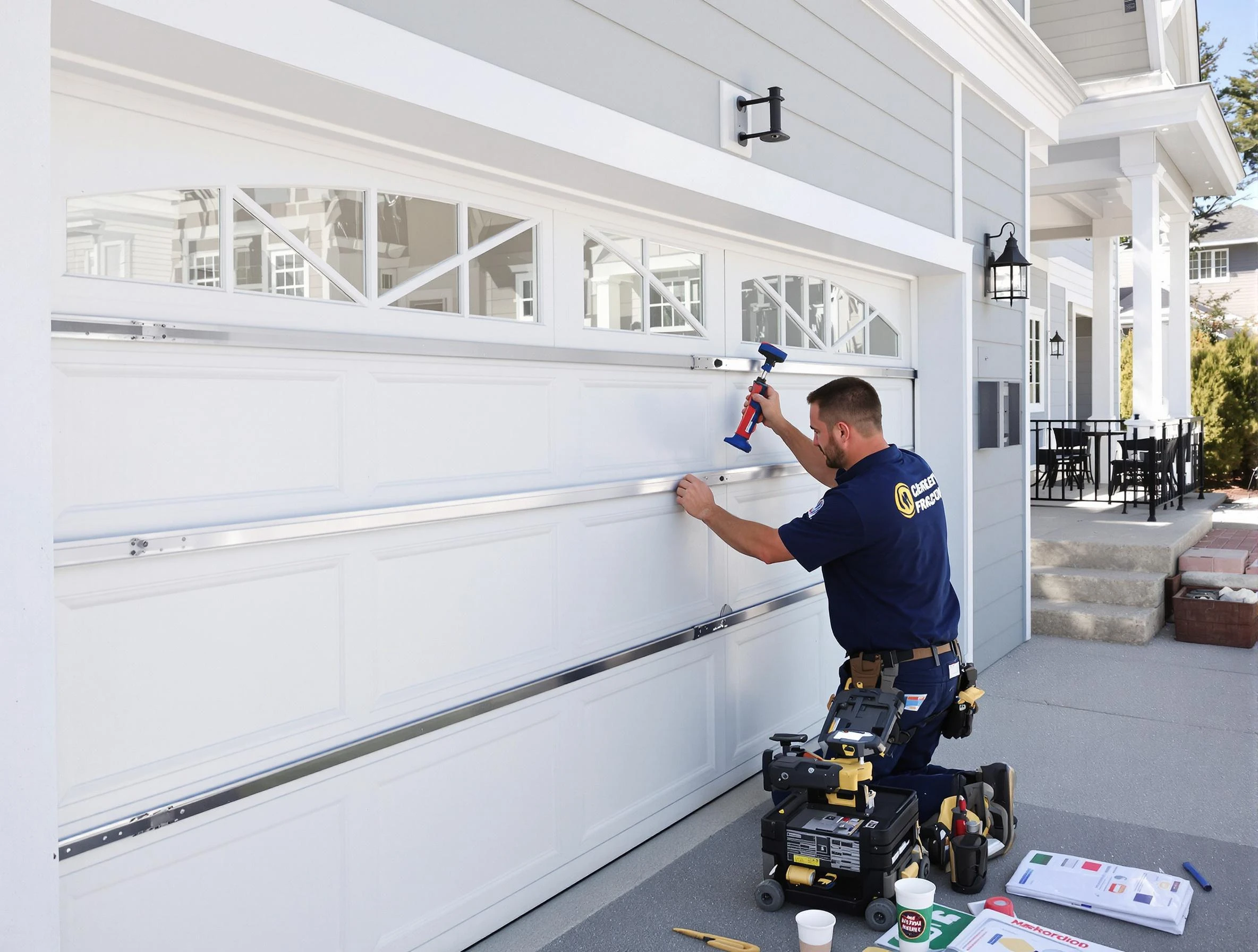 Professional garage door installation by Carnot-Moon Garage Door Repair in Carnot-Moon
