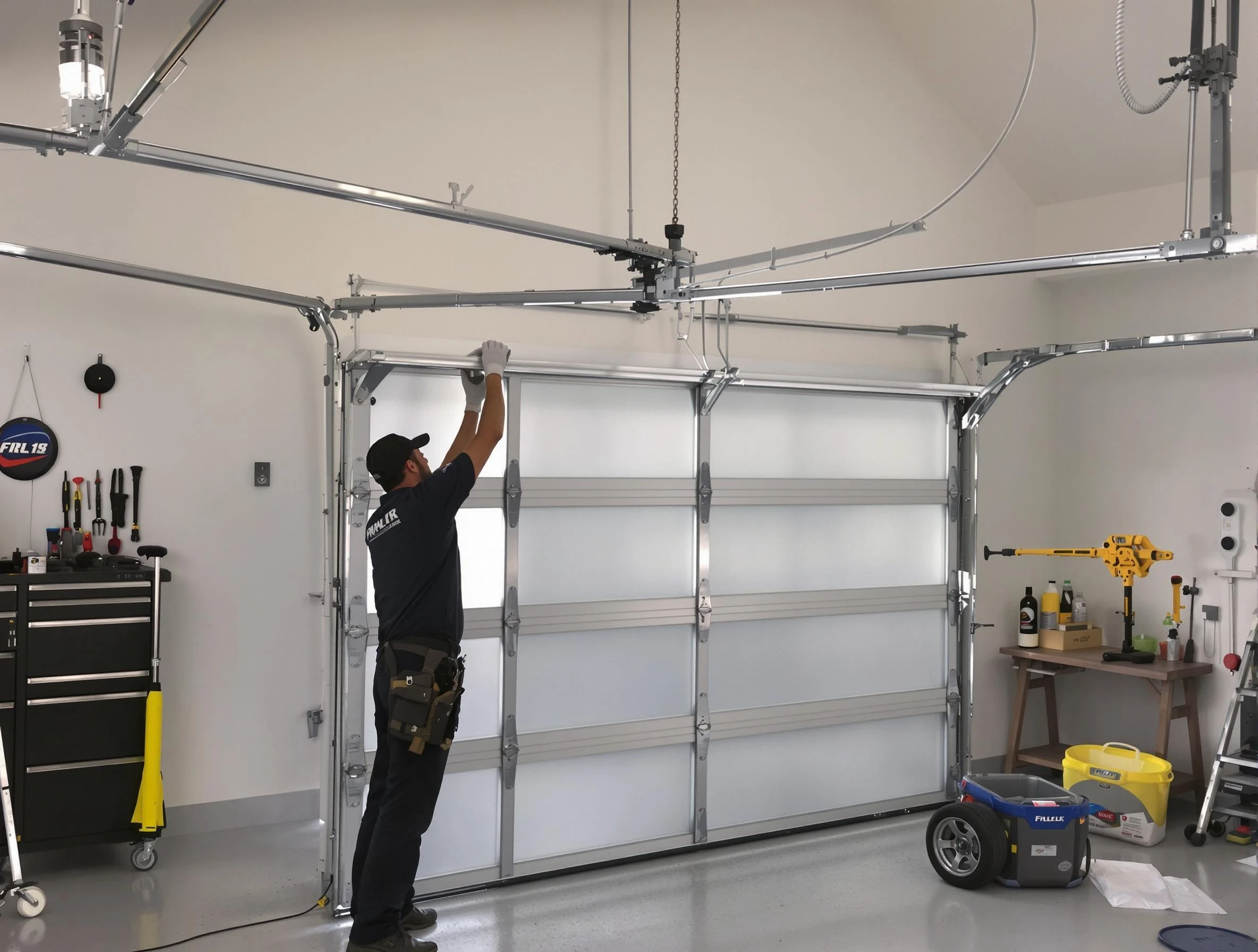 Carnot-Moon Garage Door Repair certified team performing precision garage door installation in Carnot-Moon