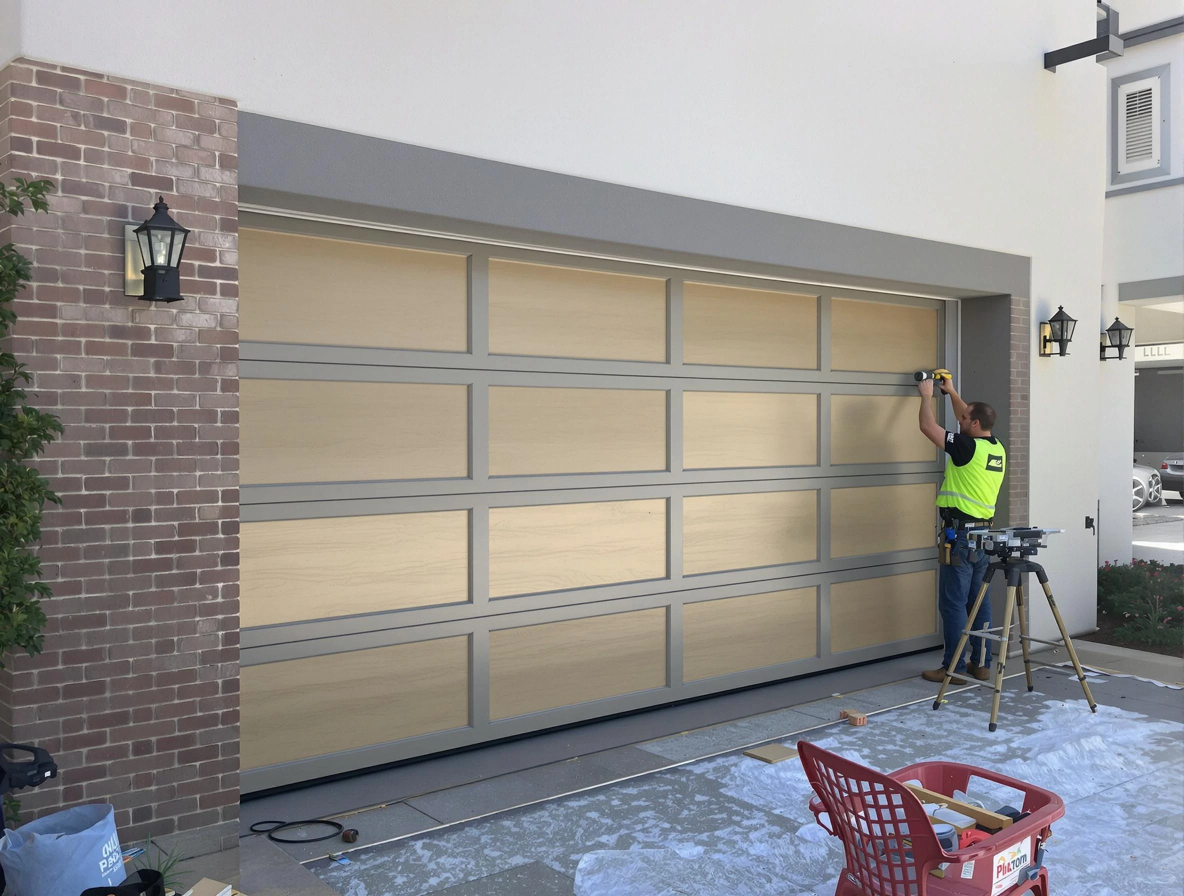 Garage door replacement service by Carnot-Moon Garage Door Repair in Carnot-Moon