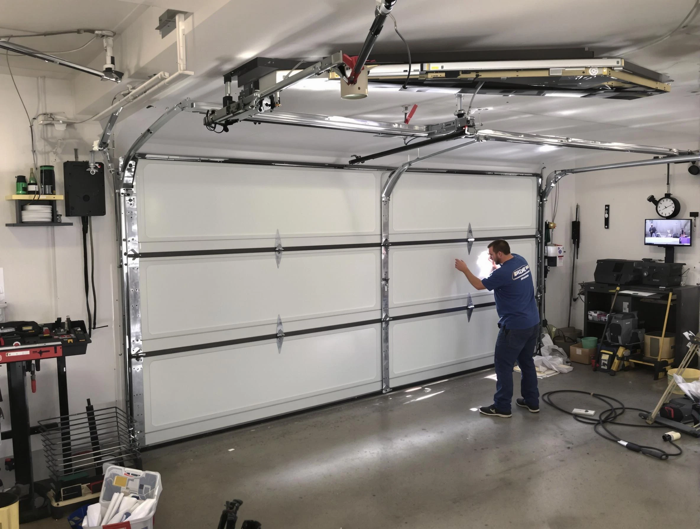Professional garage door repair service by Carnot-Moon Garage Door Repair in Carnot-Moon