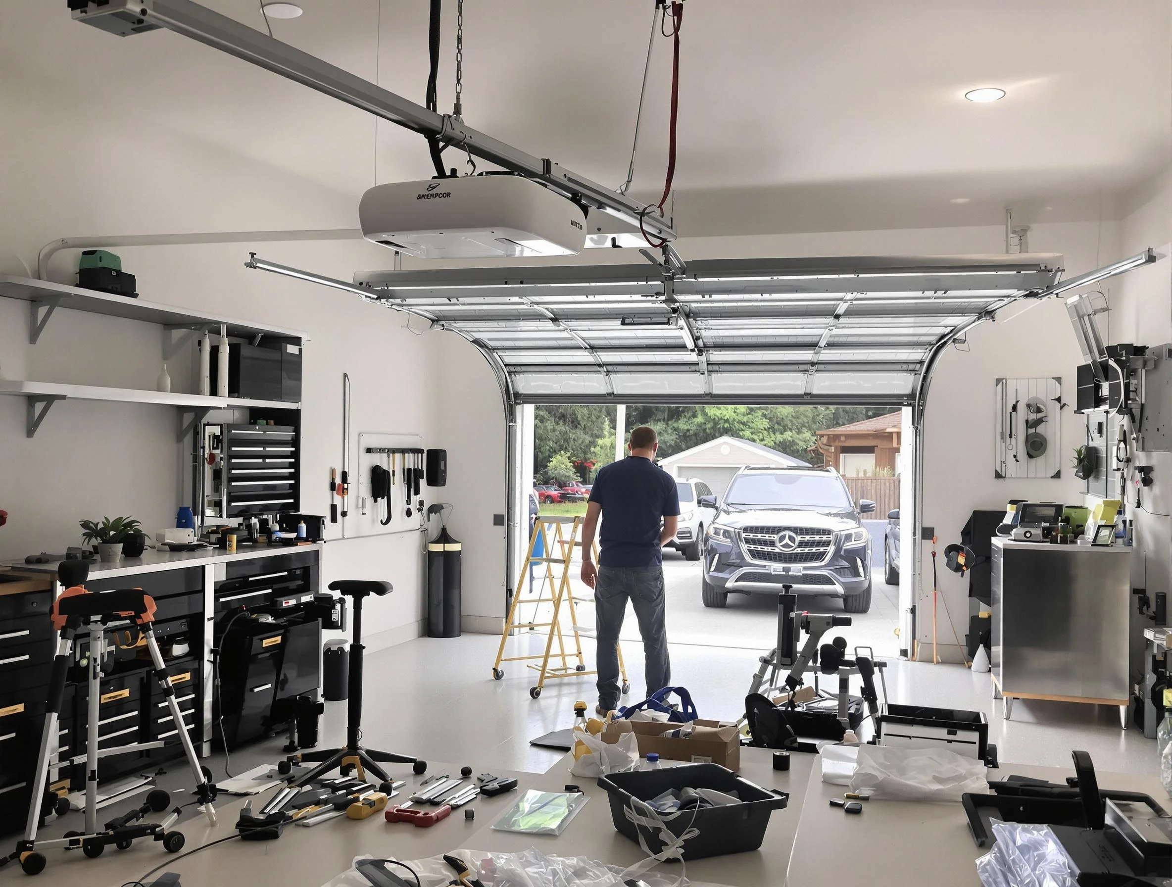 Garage door opener installation by Carnot-Moon Garage Door Repair in Carnot-Moon